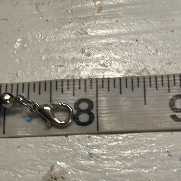 8” polished black onyx bracelet with lobster clasp - Picture 9 of 12